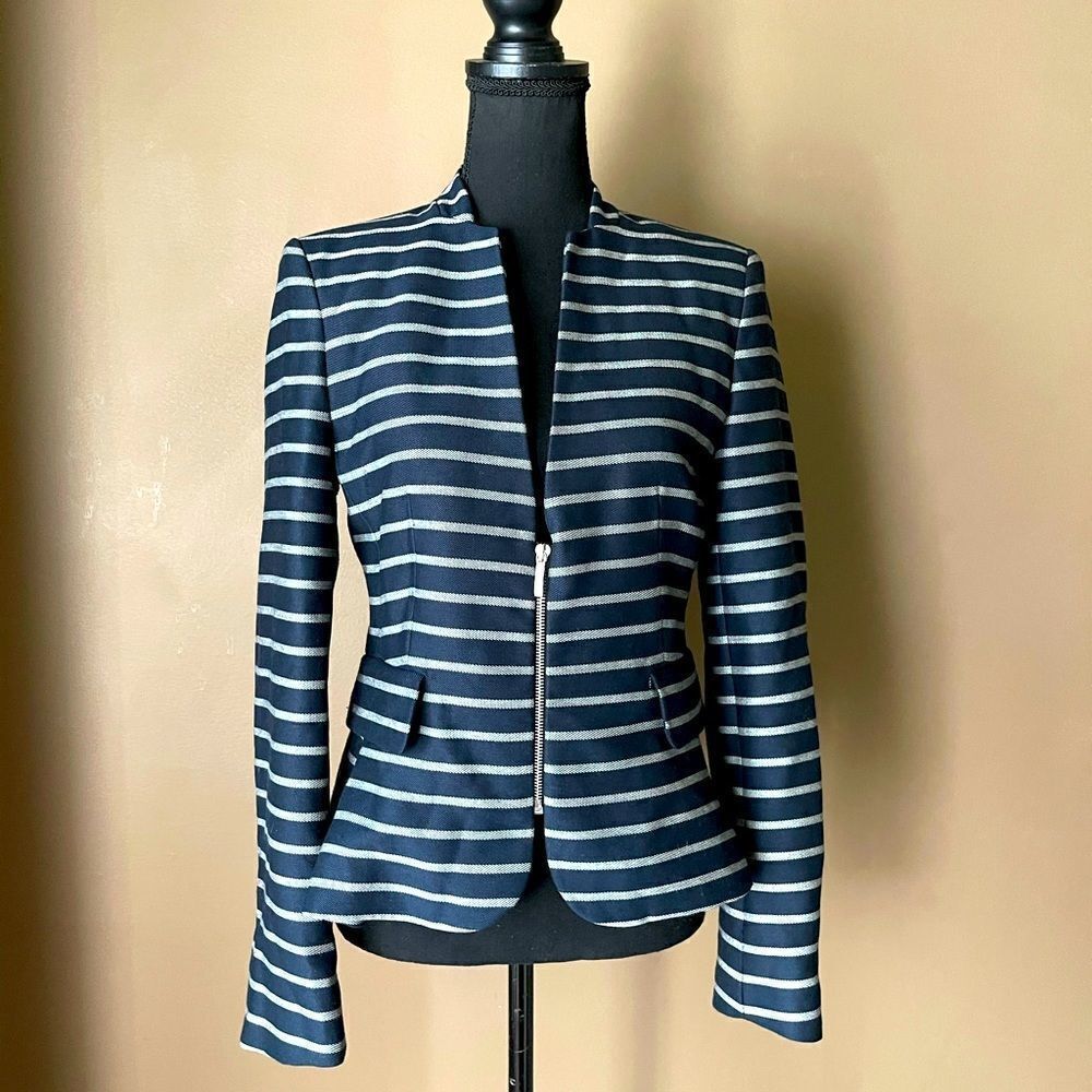 Zara Zippered Blazer